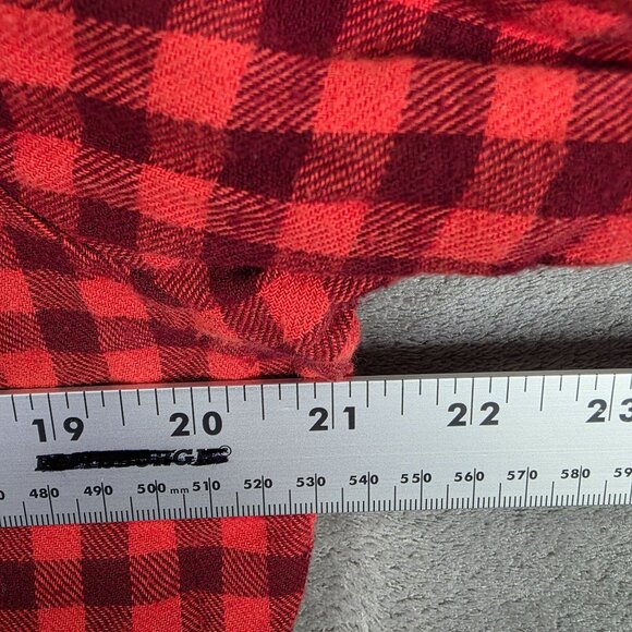 Womens Field & Stream Black & Red Check Shirt Button Up Long Sleeve Cotton XL - Picture 5 of 7